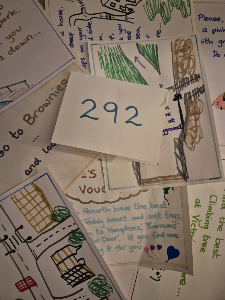 Treasure hunt clues